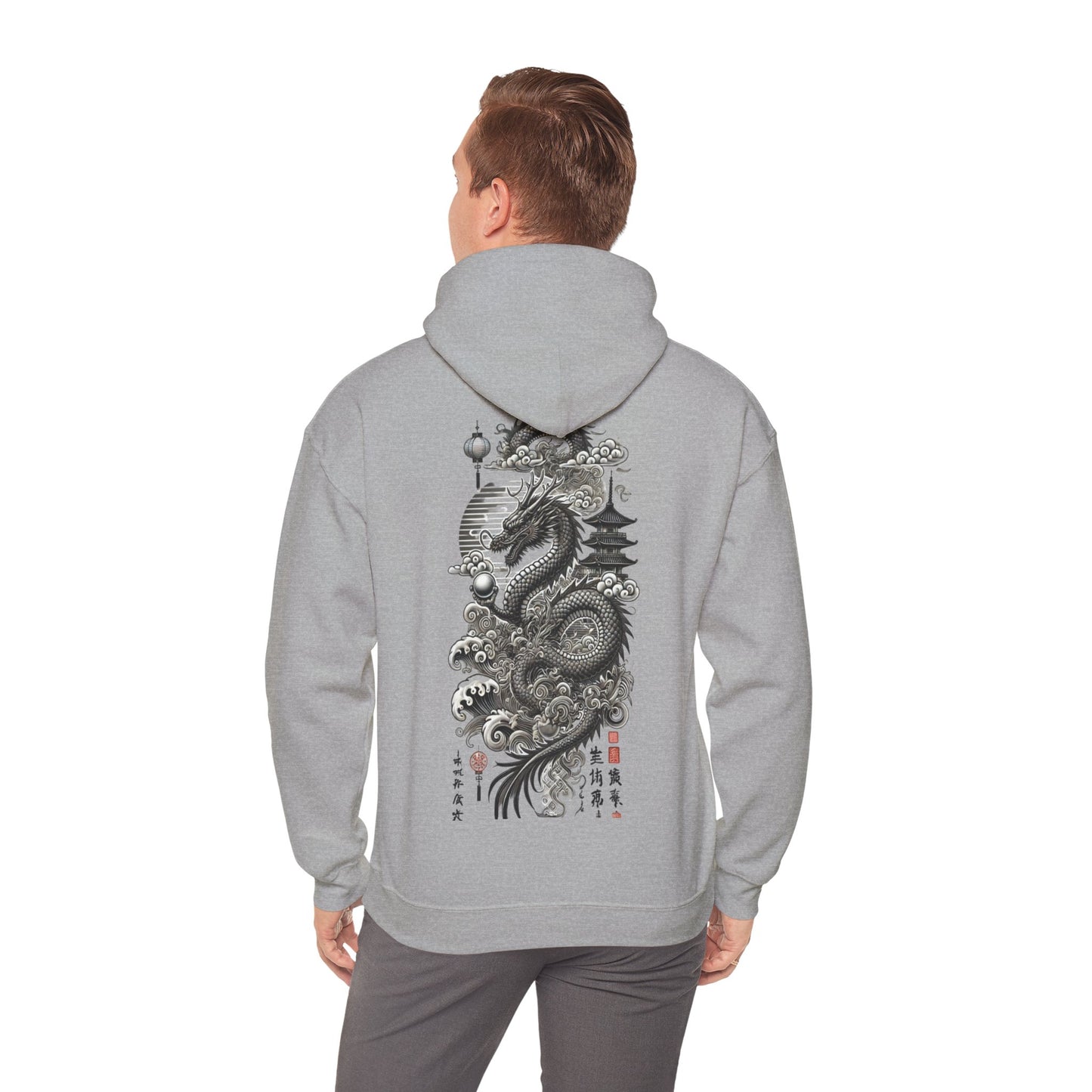 Bruegel  dragon hoodie